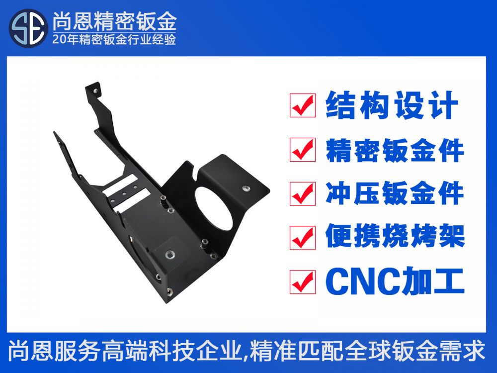 机器人末端执行器模组电气控制盒安装支架